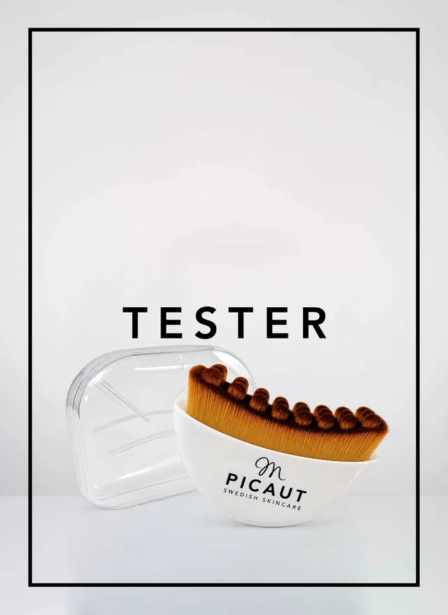 M Picaut Facial Lymph Brush ansiktsbørste tester mild