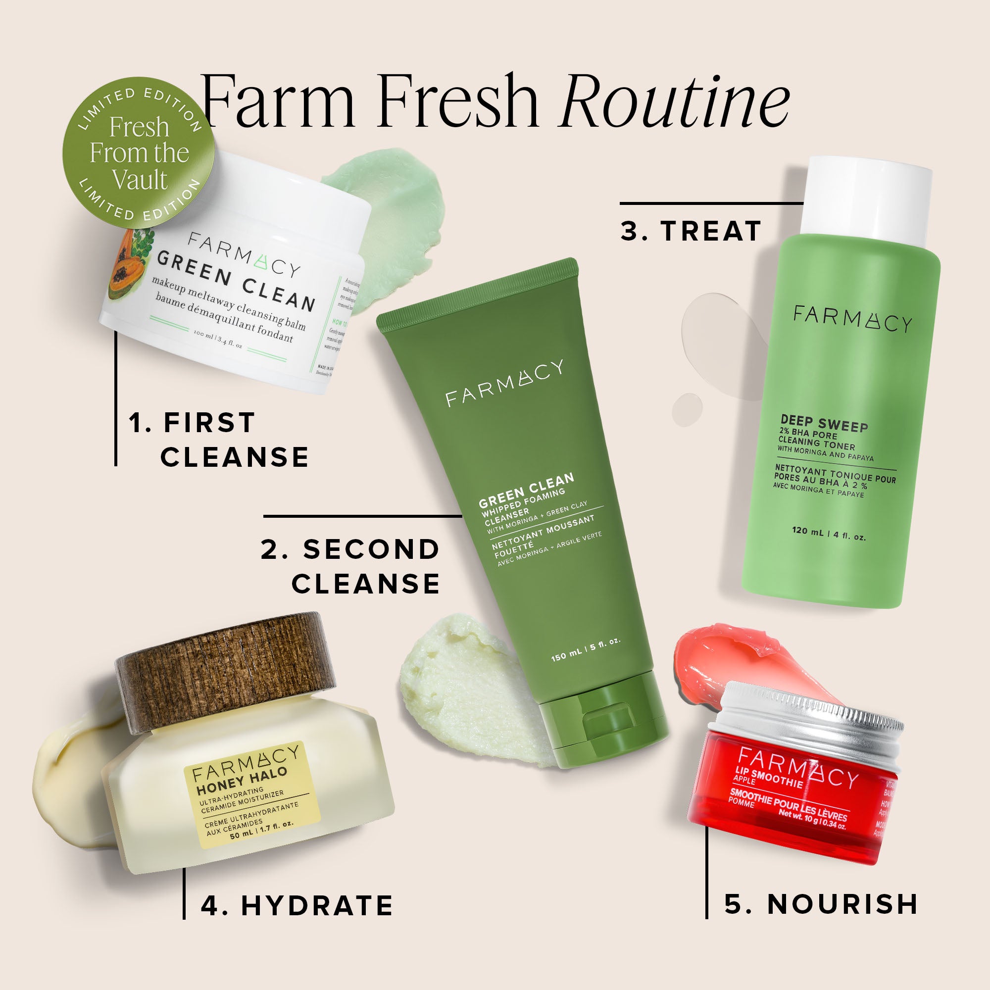 Farmacy Green Clean Original rensebalm 50 ml mot kviser