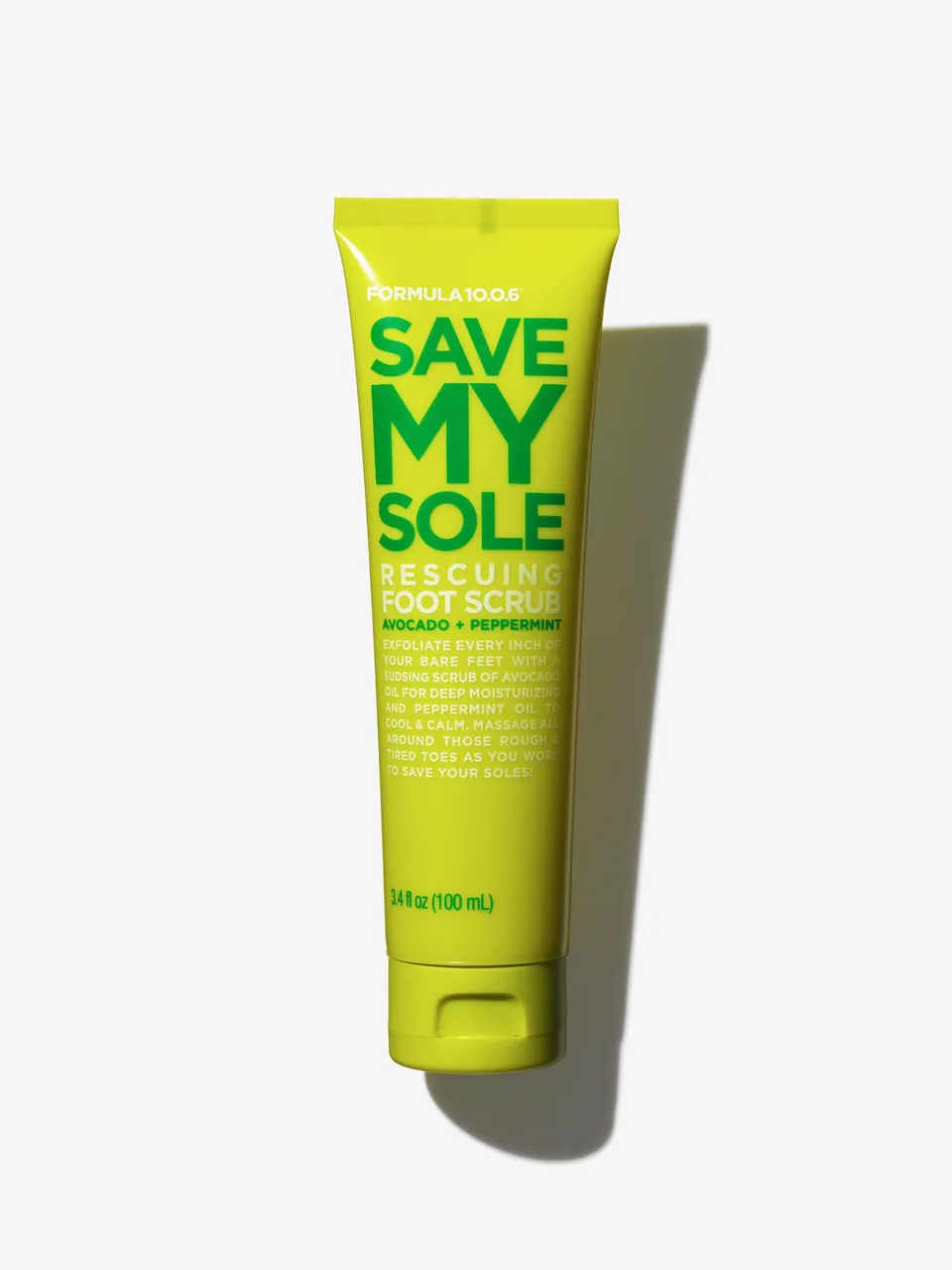 Formula 10.0.6 Save My Sole fotskrubb med avokado