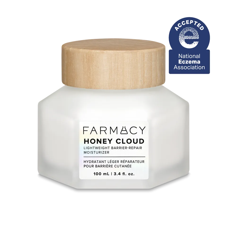 Farmacy Honey Cloud Lightweight Barrier Repair fuktighetskrem 100 ml parfymefri