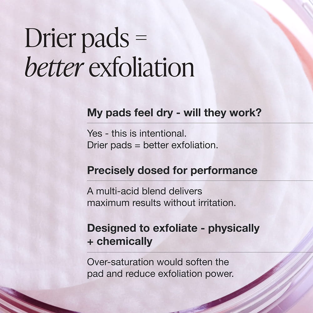 Innbeauty Project Skin Prep eksfoliering pads 45 stk glød