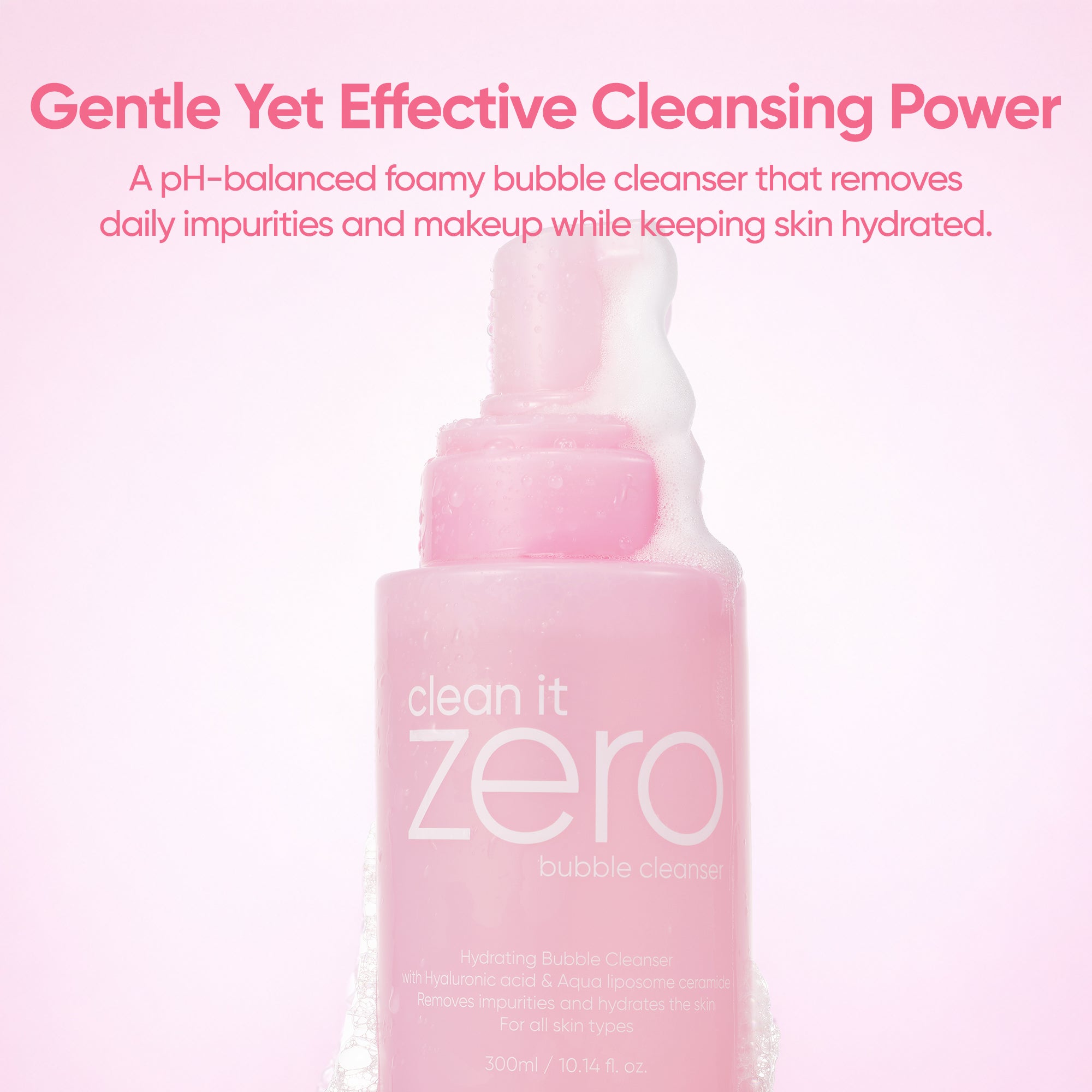 Banila Co Clean It Zero Bubble Cleanser skumrens mild