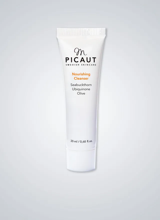 M Picaut Nourishing Cleanser 20ml minitube mild rens