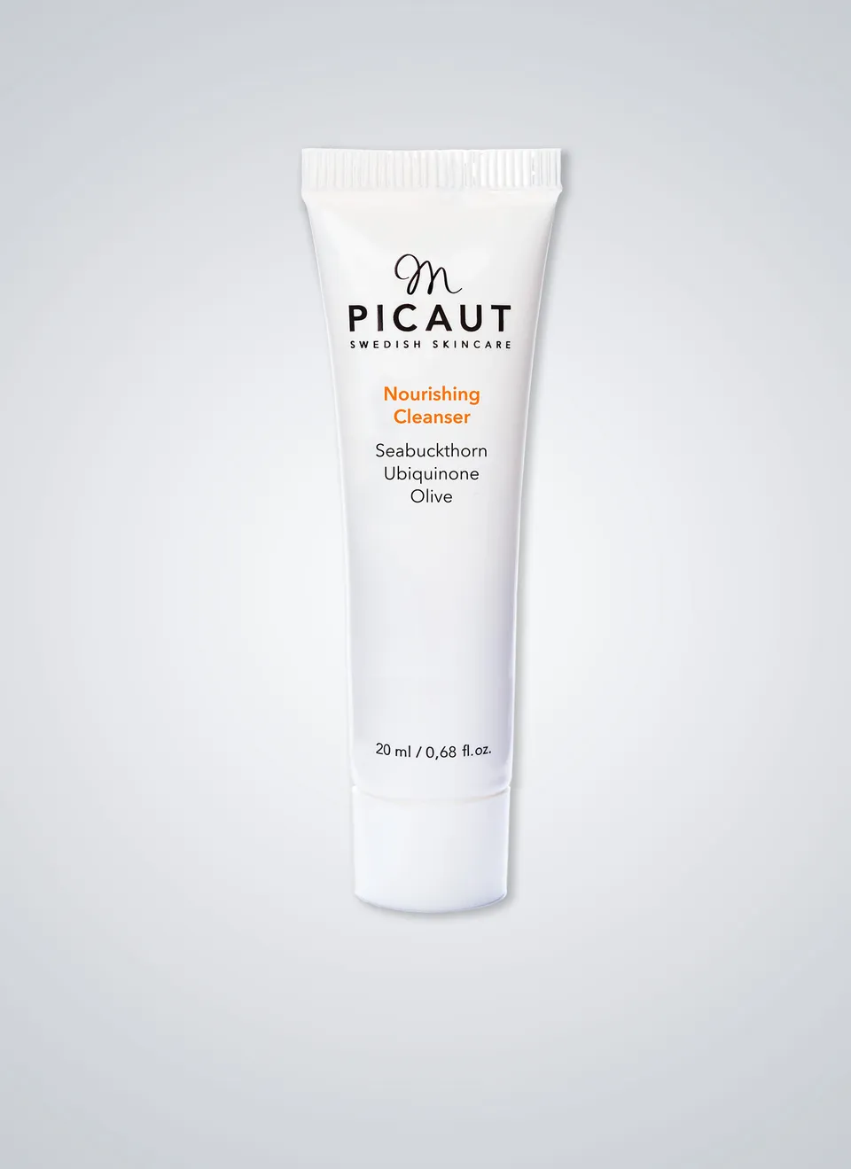M Picaut Nourishing Cleanser 20ml minitube mild rens