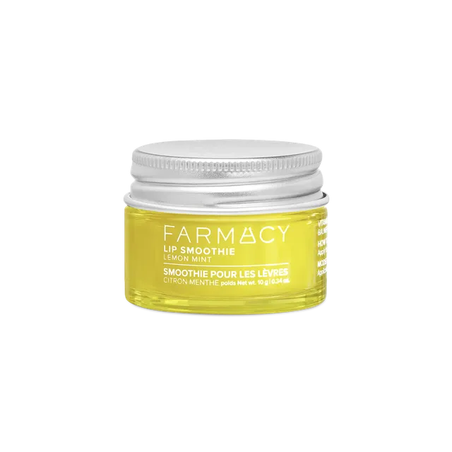Farmacy Peptide Lip Smoothie leppebalsam lemon mint glans