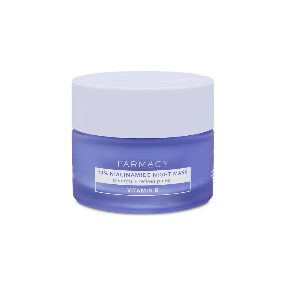 Farmacy 10% Niacinamide Night Face Mask nattmaske 50 ml mot kviser
