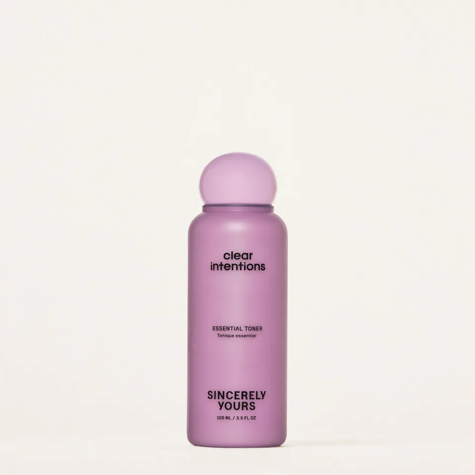 Sincerely Yours Clear Intentions toner uren hud