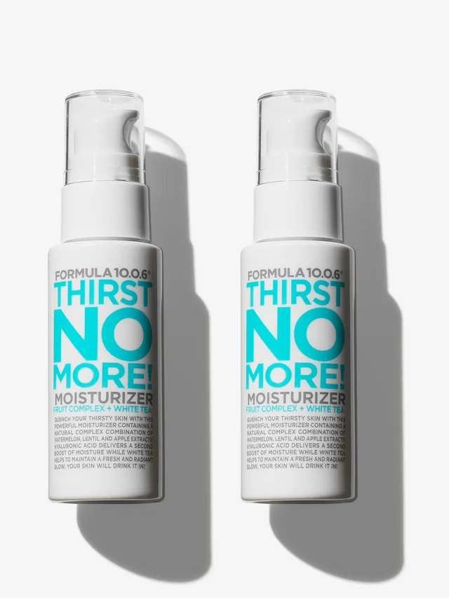 Formula 10.0.6 Thirst No More fuktighetskrem 2x50 ml hyaluronsyre