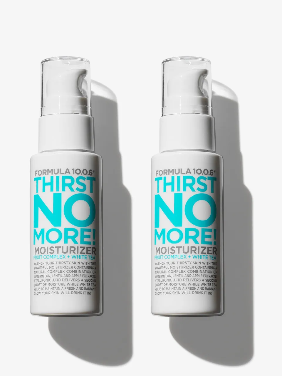 Formula 10.0.6 Thirst No More fuktighetskrem 2x50 ml hyaluronsyre