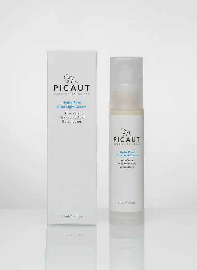 M Picaut Hydra Pure Ultra Light ansiktskrem 50 ml fet hud