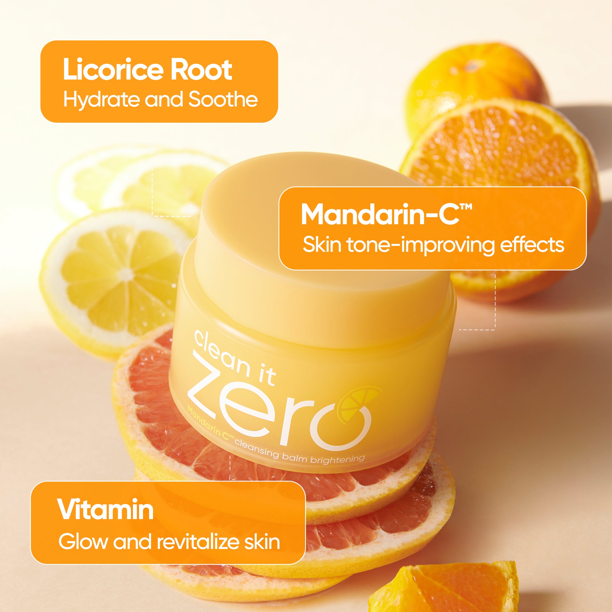 Banila Co Clean It Zero Brightening rensebalm vitamin C