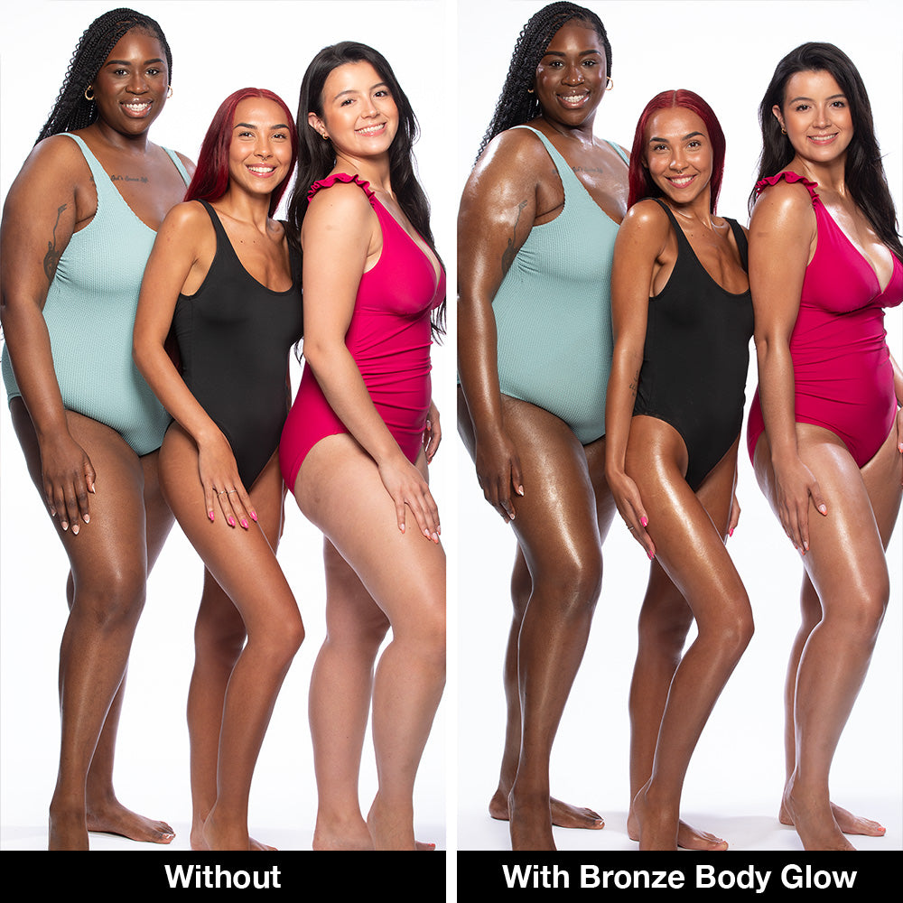 Innbeauty Project Bronze kroppsolje glødende brunfarge