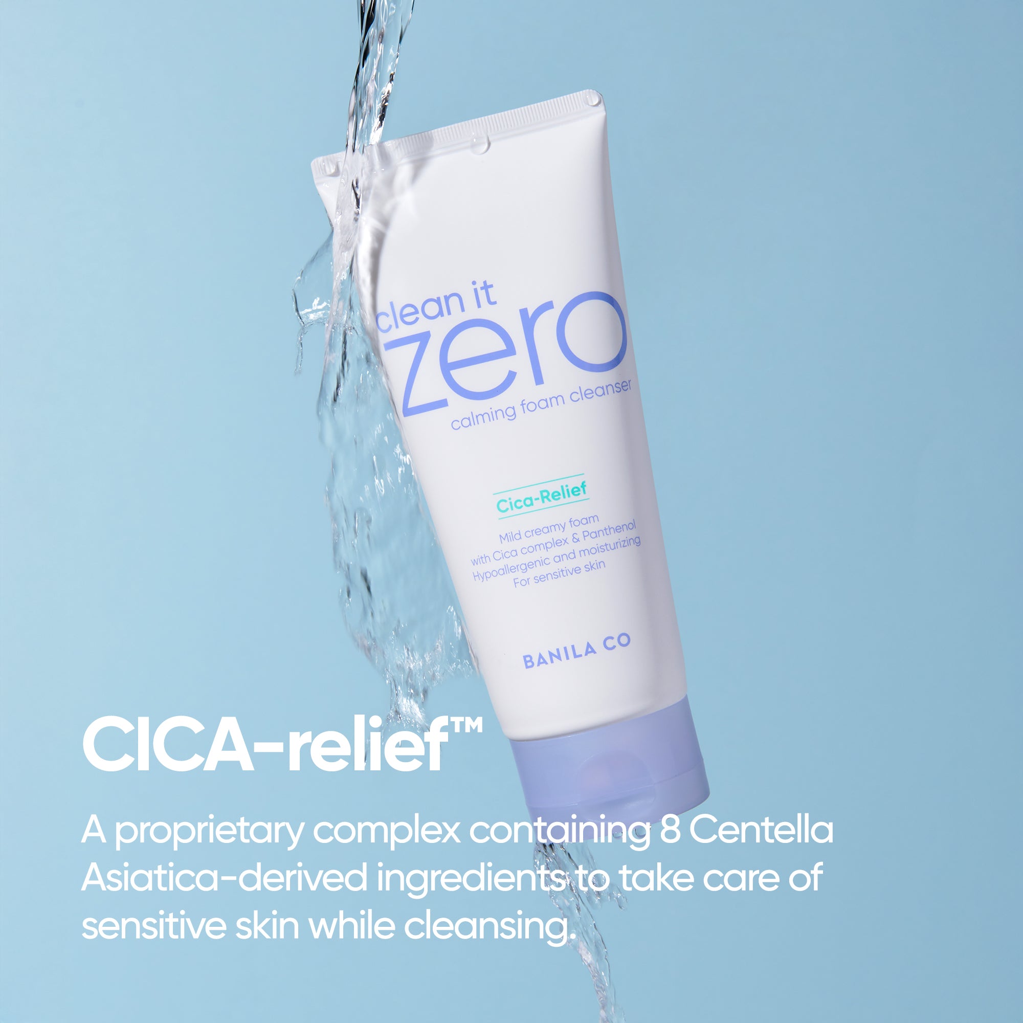 Banila Co Clean It Zero Calming Foam Cleanser renseskum 150 ml mild