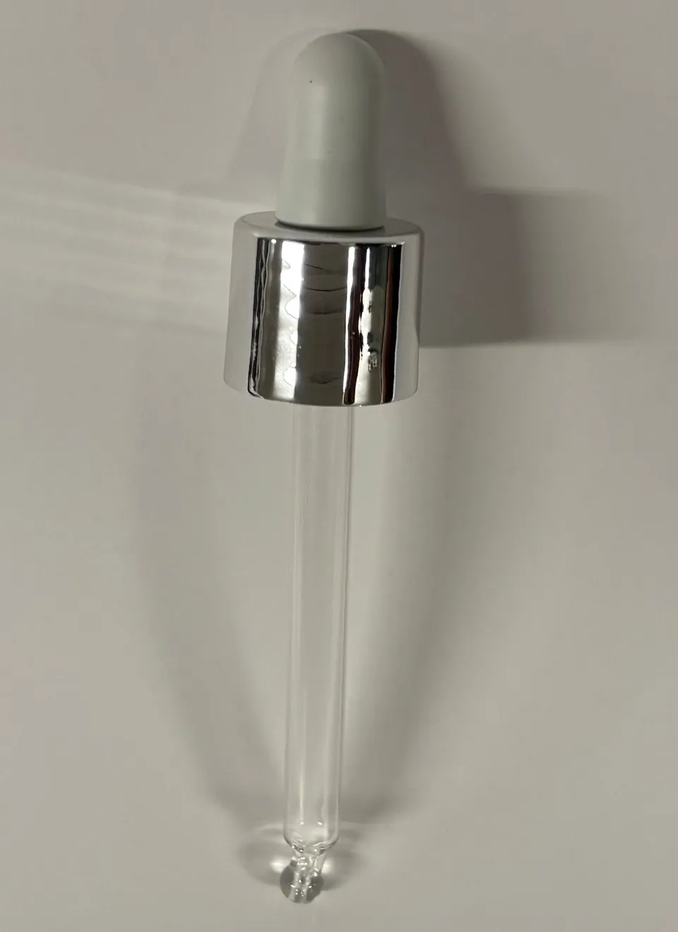 M Picaut pipett sølv med hvit bulb reservedel