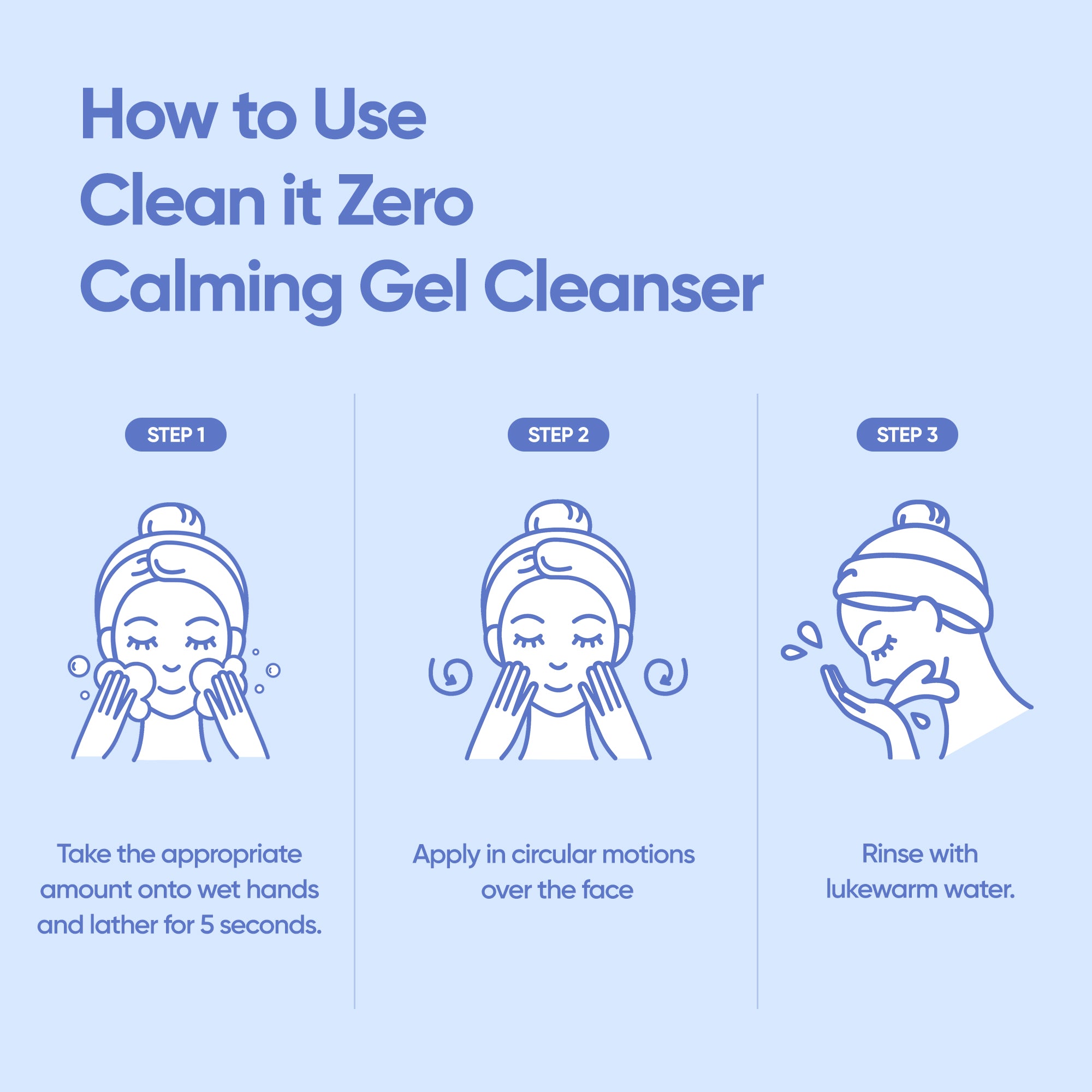 Banila Co Clean It Zero Calming Gel Cleanser rensegel mild
