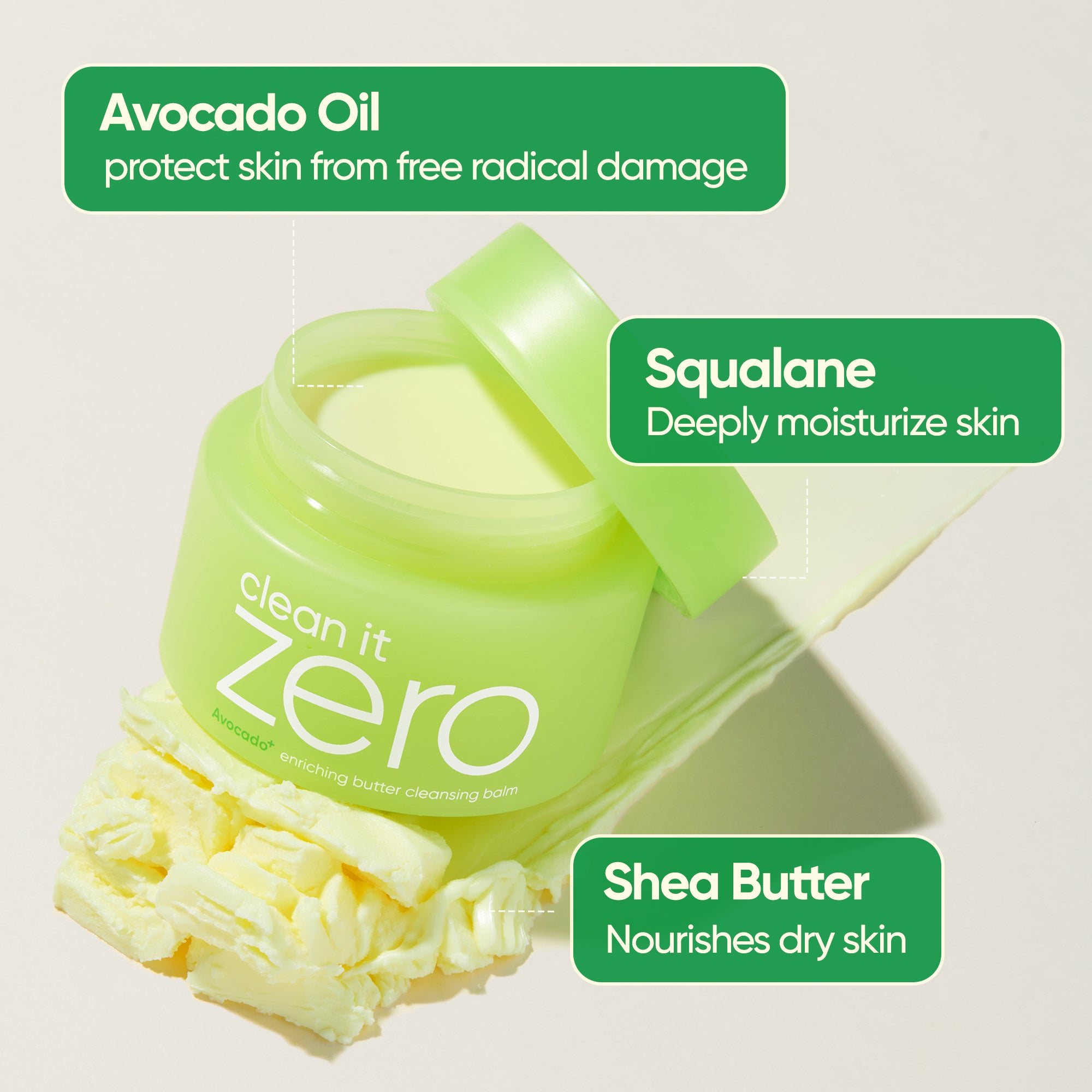 Banila Co Clean It Zero Enriching Butter rensebalm 100ml tørr hud