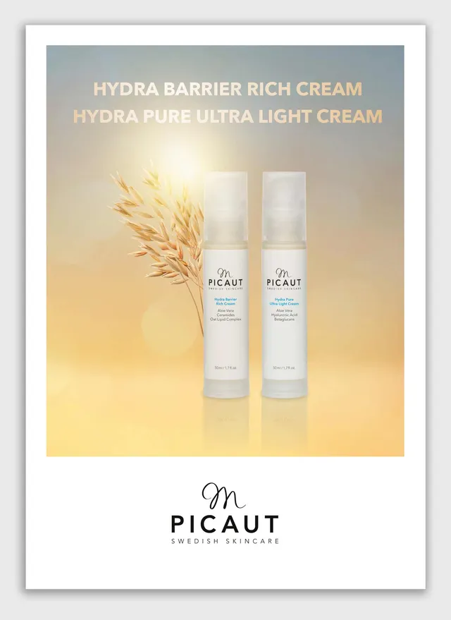 M Picaut Hydra Pure Barrier plakat 50x70 fukt