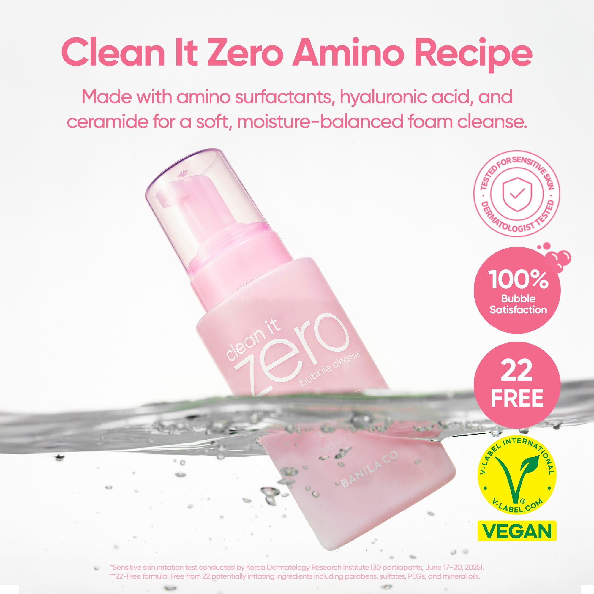 Banila Co Clean It Zero Bubble Cleanser skumrens mild