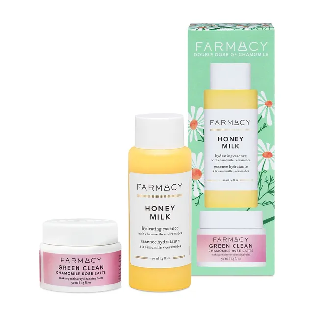 Farmacy Double Dose of Chamomile Duo rensesett mot rødhet