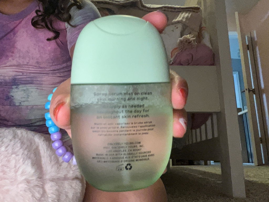 Sincerely Yours Hit Refresh serumspray 55 ml fukt