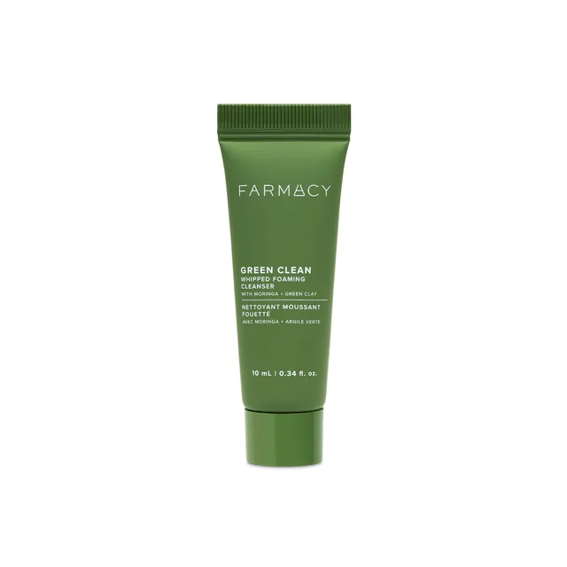 Farmacy Green Clean Whipped skumrens 10 ml fet hud
