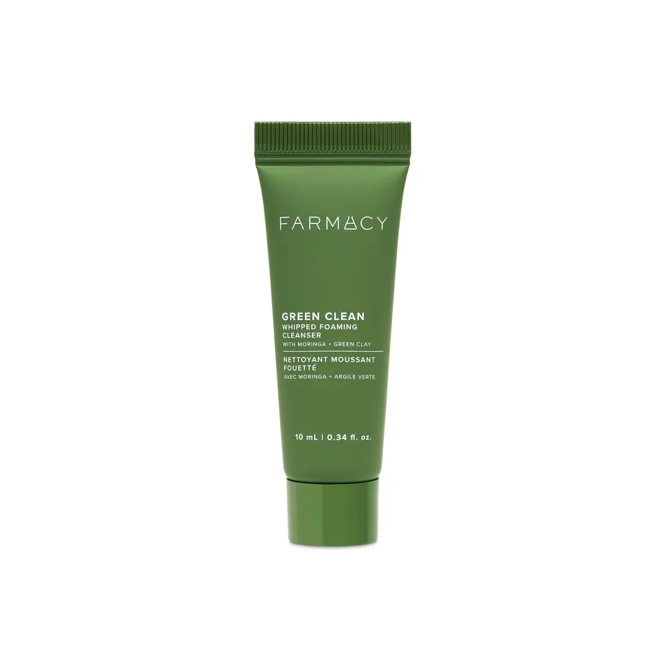 Farmacy Green Clean Whipped skumrens 10 ml fet hud