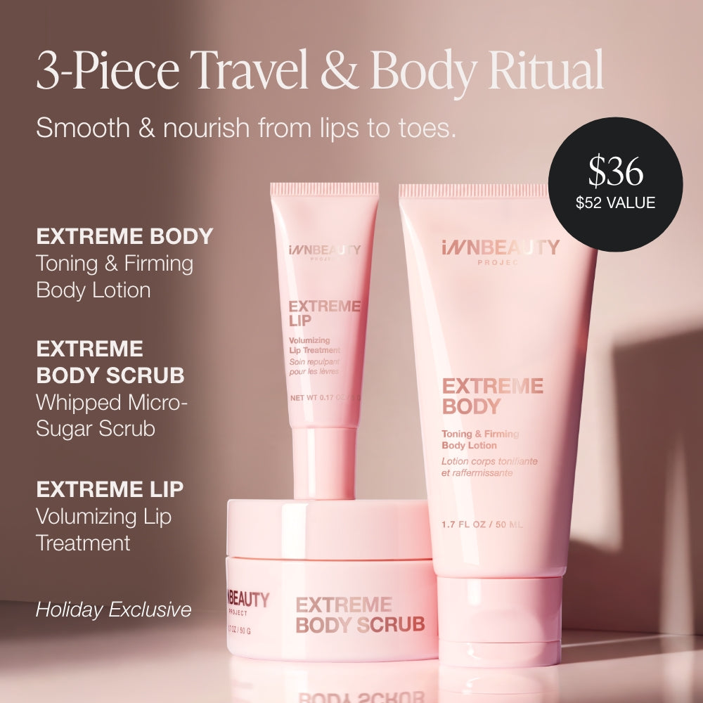 Innbeauty Project Extreme Indulgence Trio hudpleiesett 3-deler mot kviser
