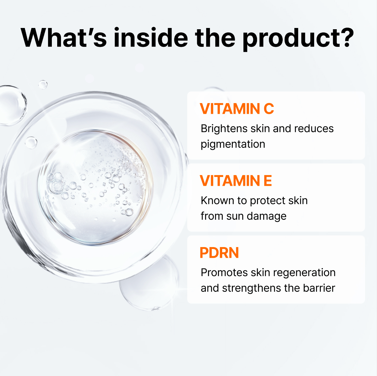 Dear Klairs 3-Day Glass Skin Vitamin Kit hudpleiesett mot kviser