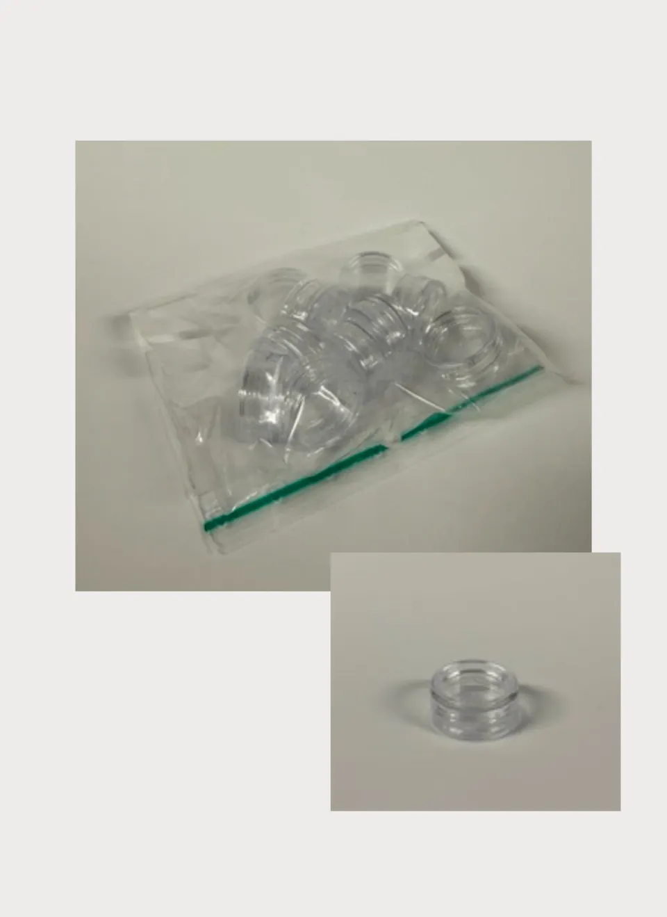 M Picaut miniburker 1 ml 10 stk prøvekrukker
