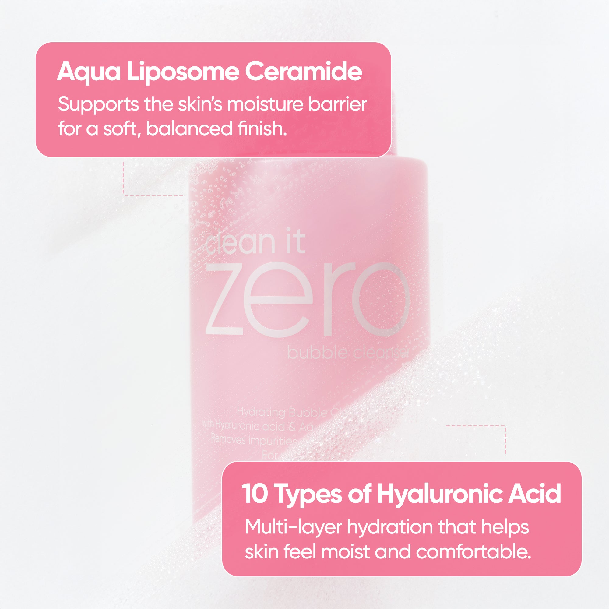 Banila Co Clean It Zero Bubble Cleanser skumrens mild