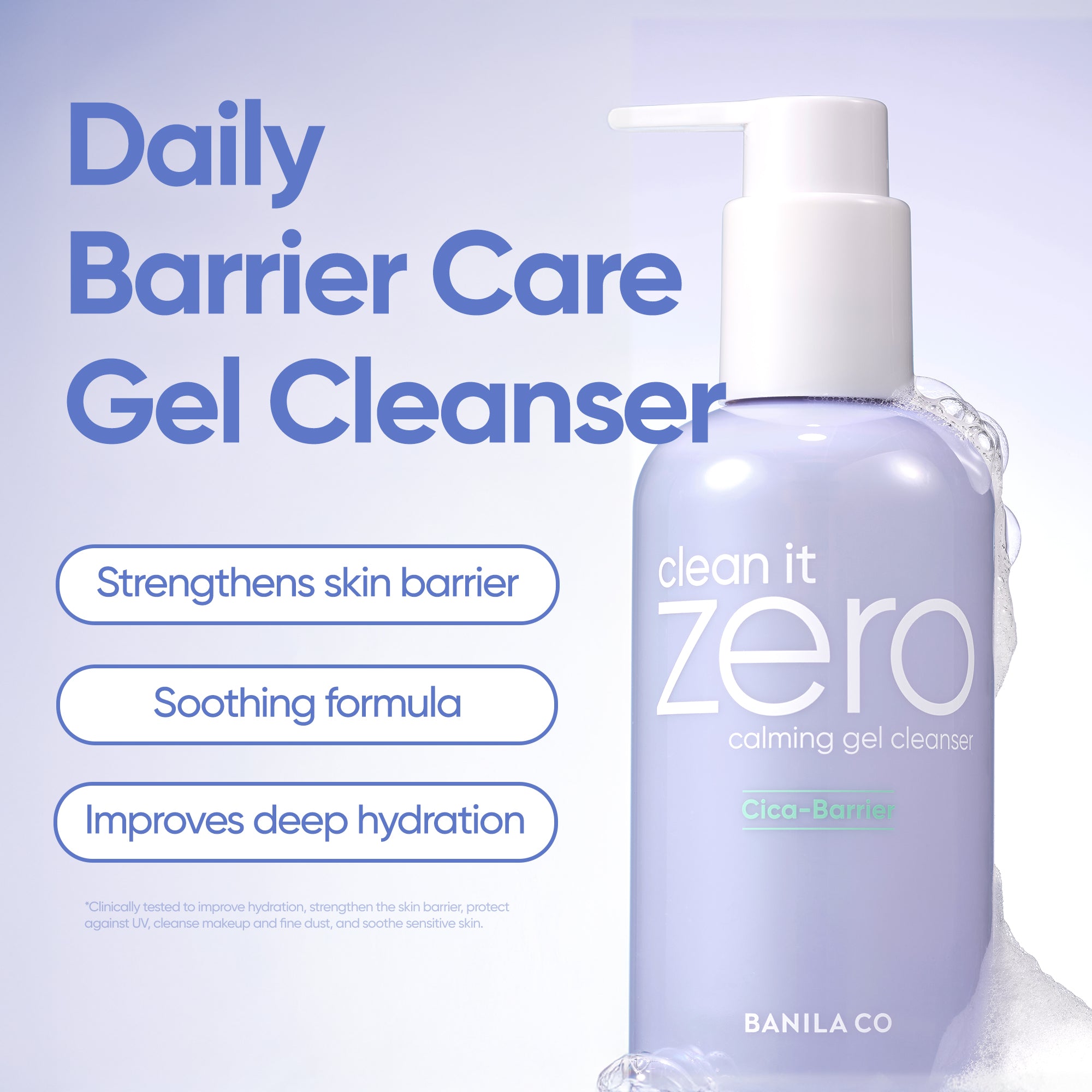Banila Co Clean It Zero Calming Gel Cleanser rensegel mild