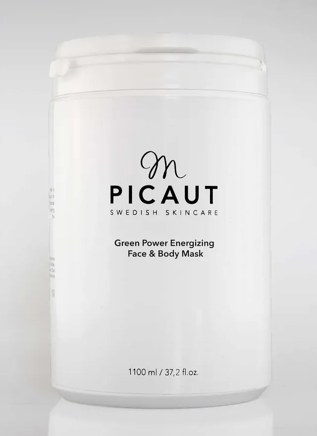 M Picaut Green Power Energizing Face Body Mask maske 1100ml kabin