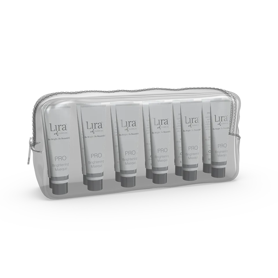 Lira Clinical PRO Brightening Masque prøvepakke 12 stk vitamin C