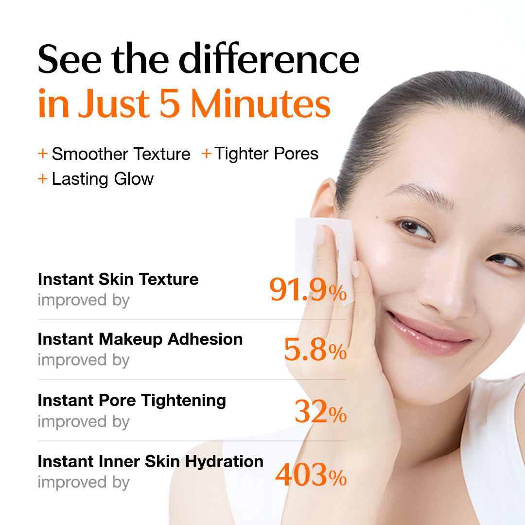 Dear Klairs Freshly Juiced Vitamin Skin Prep Pads tonerpad 1 pk glød