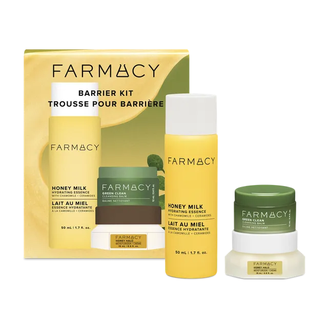 Farmacy Honey Barrier Kit hudpleiesett Gift Set honning