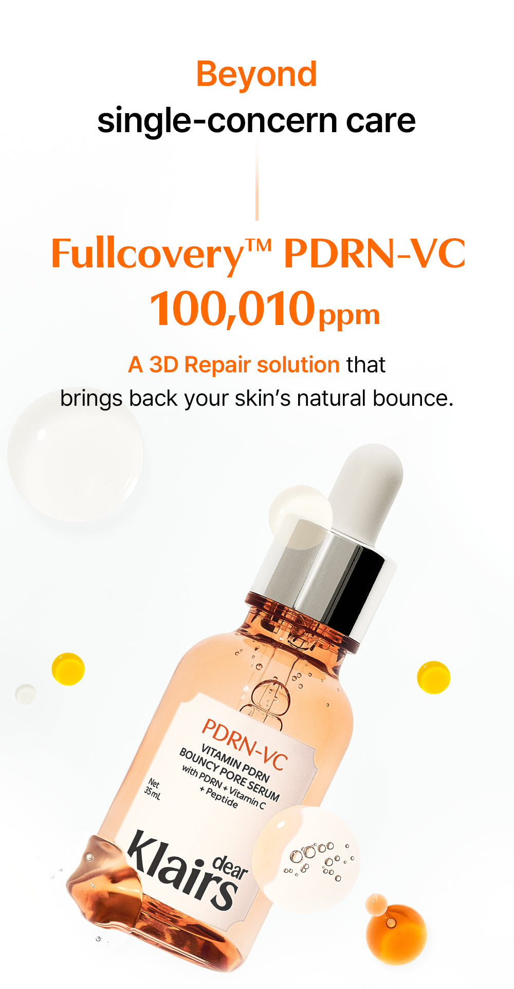 Dear Klairs Vitamin PDRN Duo serum- og kremsett glow