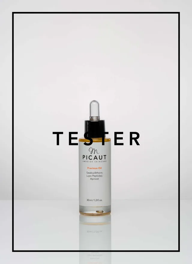 M Picaut Precious Oil ansiktsolje 30ml tester tørr