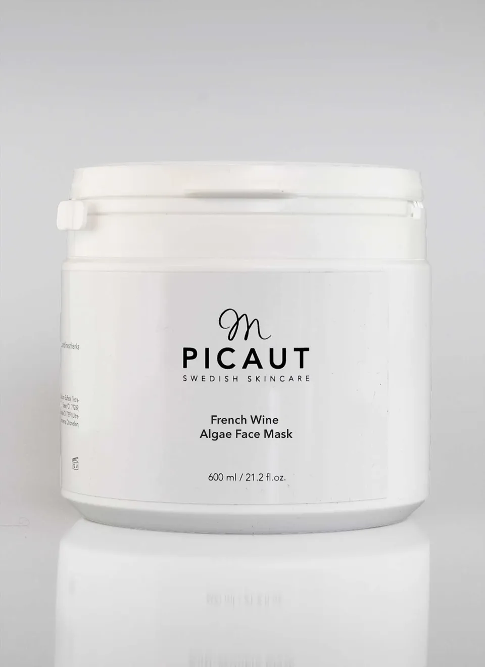 M Picaut French Wine Algae ansiktsmaske 600 ml kabin rens