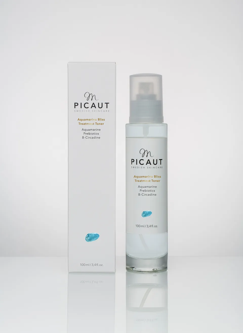 M Picaut Aquamarine Bliss treatment toner 100 ml mild toner