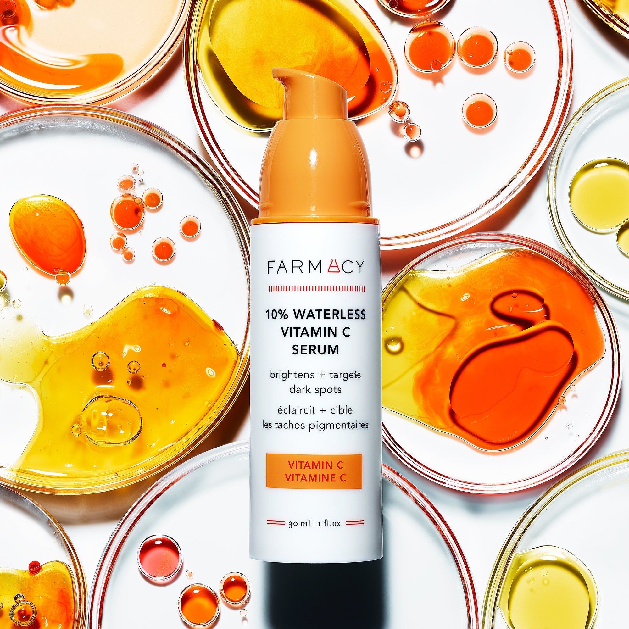 Farmacy Bright On 10% vitamin C serum 30 ml mørke flekker