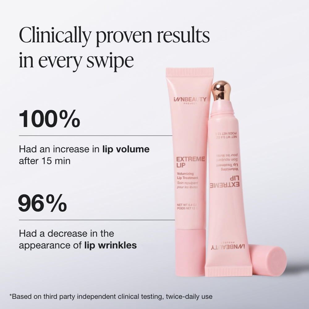 Innbeauty Project Extreme Lip leppebehandling peptid bær-vanilje