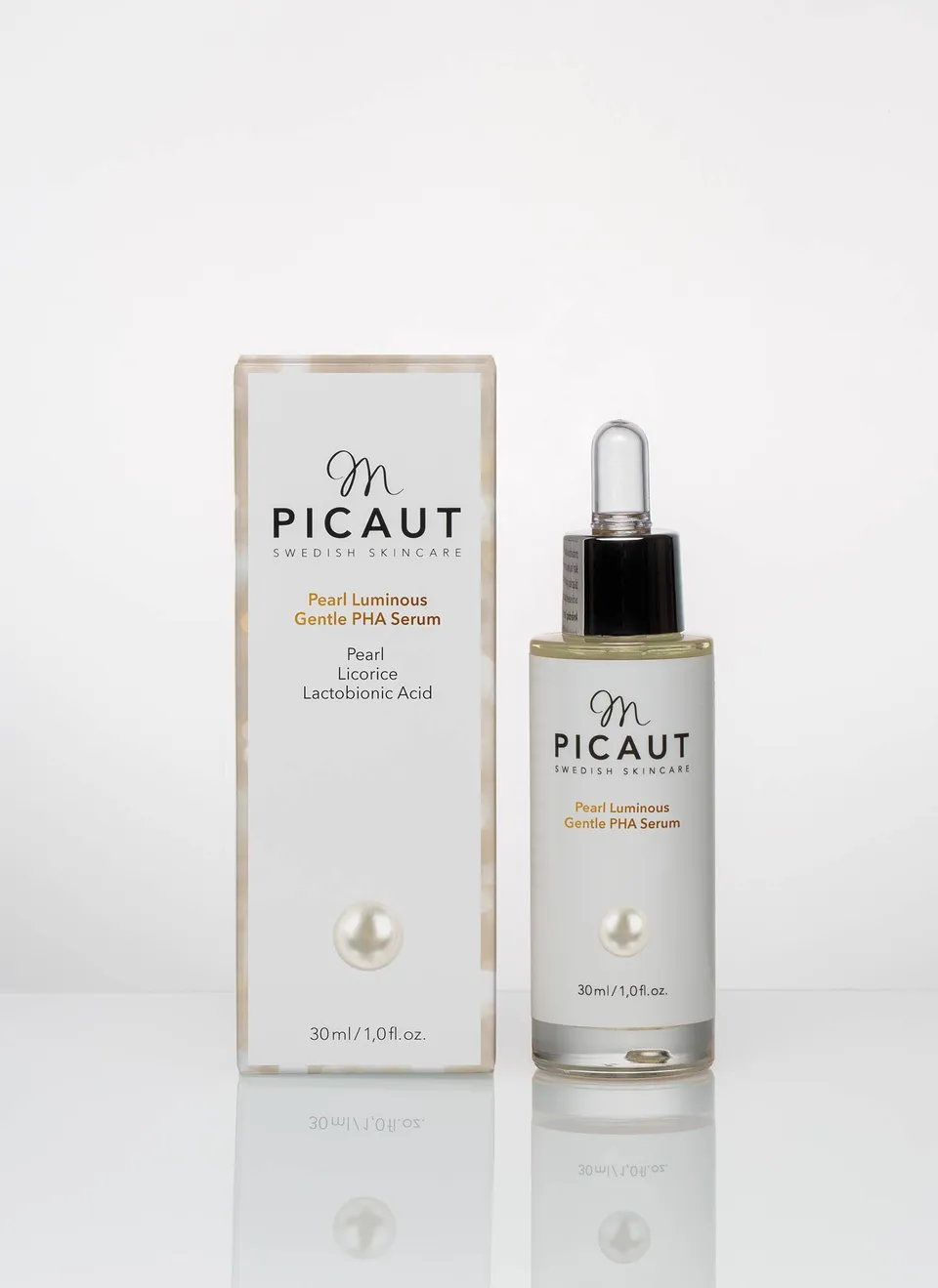 M Picaut Pearl Luminous Gentle PHA serum 30 ml mild