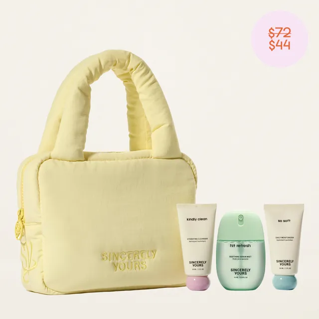 Sincerely Yours Fresh Starter Set startsett 3 steg mot kviser
