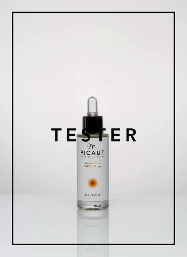 M Picaut Golden Elixir Self Tan Drops selvbruningsdråper 30 ml tester
