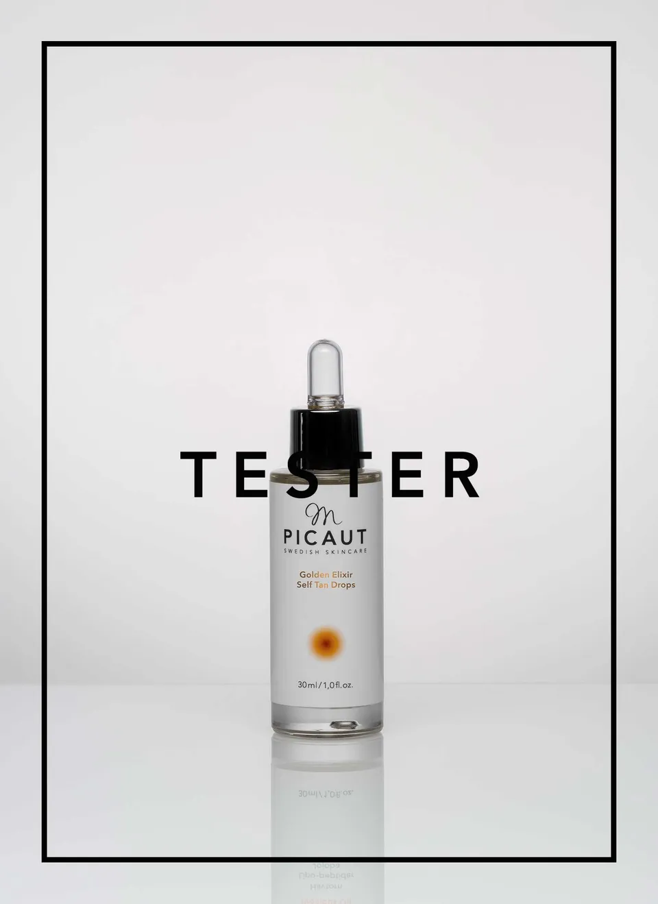 M Picaut Golden Elixir Self Tan Drops selvbruningsdråper 30 ml tester