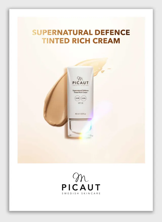 M Picaut Supernatural Defence Tinted Rich Cream plakat 50x70