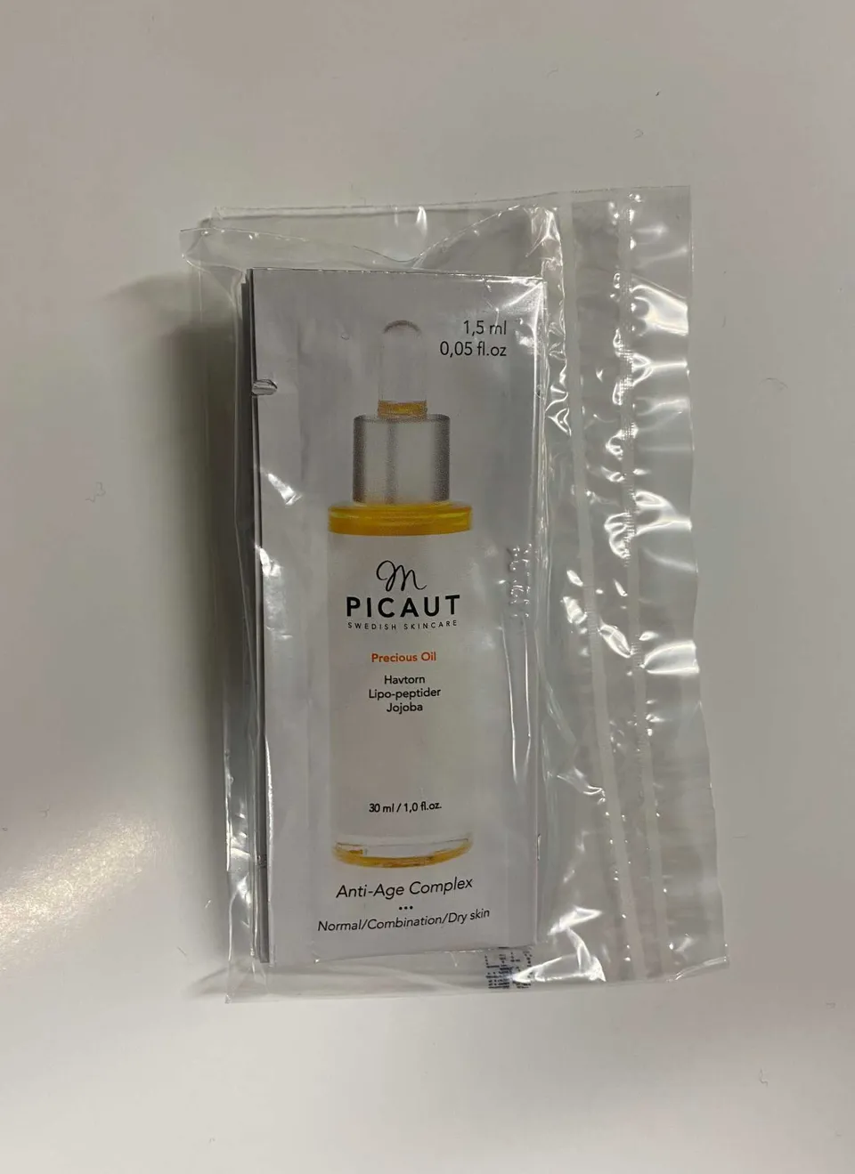 M Picaut Precious olje 10 x 1 ml prøver
