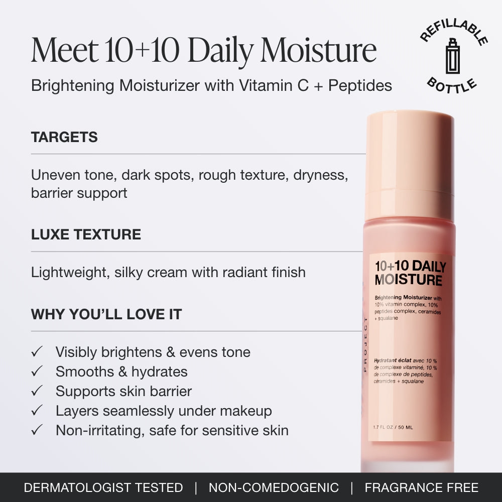 Innbeauty Project 10+10 Daily Moisturizer fuktighetskrem C-vitamin
