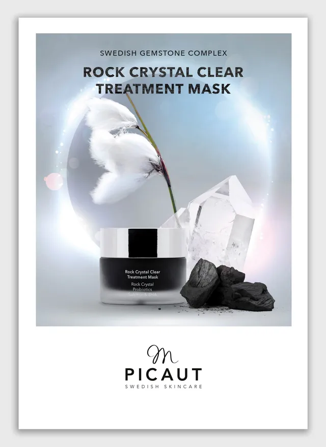 M Picaut Rock Crystal Clear Treatment plakat 50x70