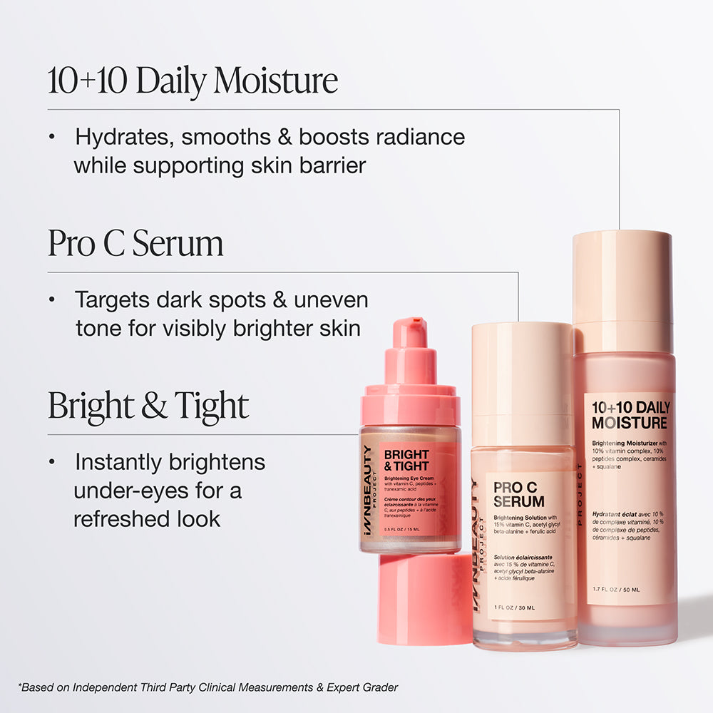 Innbeauty Project Brightening Trio serumsett tranexamsyre